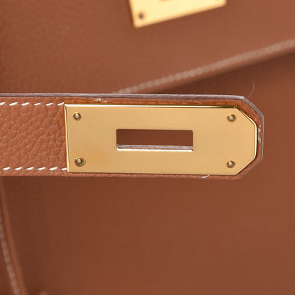 Hermes Togo Kelly Retourne 40 Gold 10 of 36