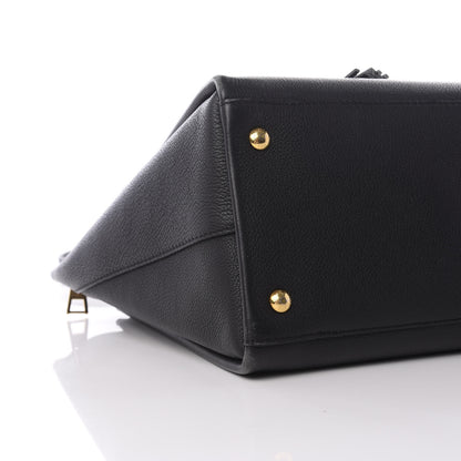 Louis Vuitton Calfskin Lockmeto Black 9 of 10