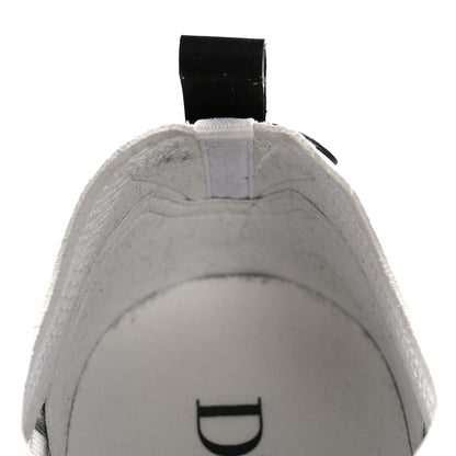 Christian Dior Smooth Calfskin Technical Mesh Oblique Womens B25 Runner Sneakers 39 Black Grey 12 of 17