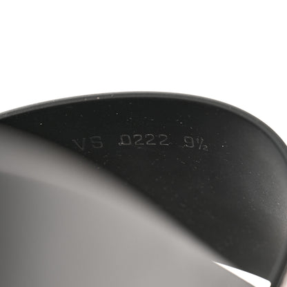 Louis Vuitton Rubber Monogram Eclipse Mens Waterfront Mules 9.5 Black 6 of 9