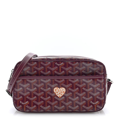 Goyard Goyardine Coeur Sac Cap Vert Burgundy 1 of 8