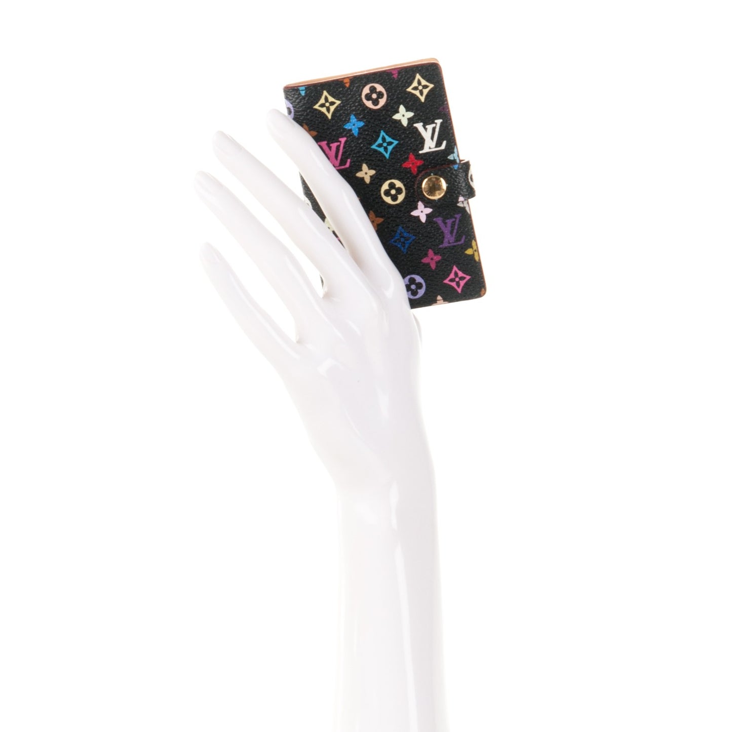 Monogram Multicolor Carnet de Bal Mini Agenda Cover Black