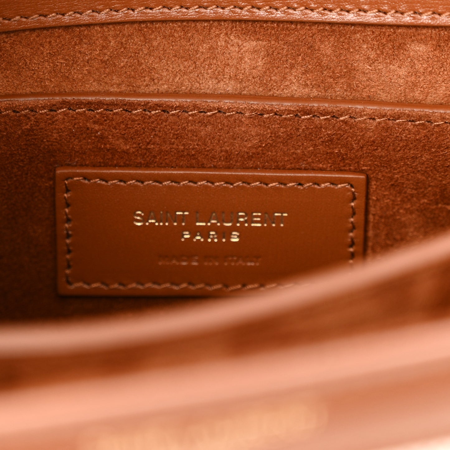 Canvas Calfskin Mini Classic Monogram Cassandra Top Handle Tan Natural