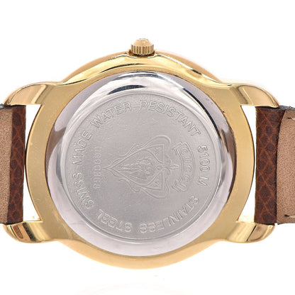 Gucci Stainless Steel Lizard 35mm 5100M Quartz Watch 5 of 10