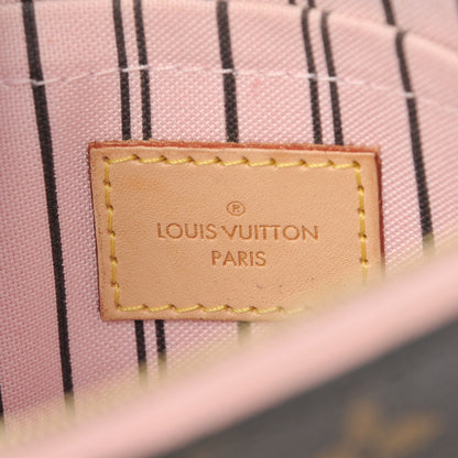 Louis Vuitton Monogram Neverfull MM GM Pochette Rose Ballerine 6 of 8