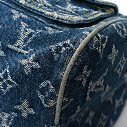 Louis Vuitton Monogram Denim Neo Speedy Blue 9 of 14