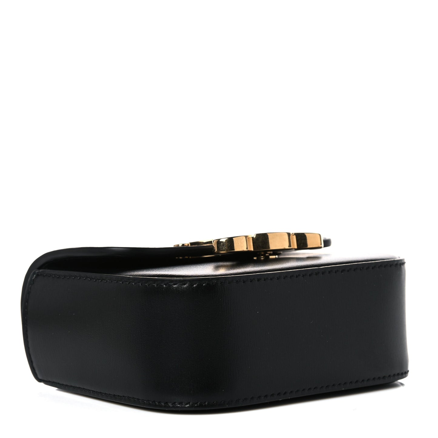 Shiny Calfskin Mini Triomphe Black