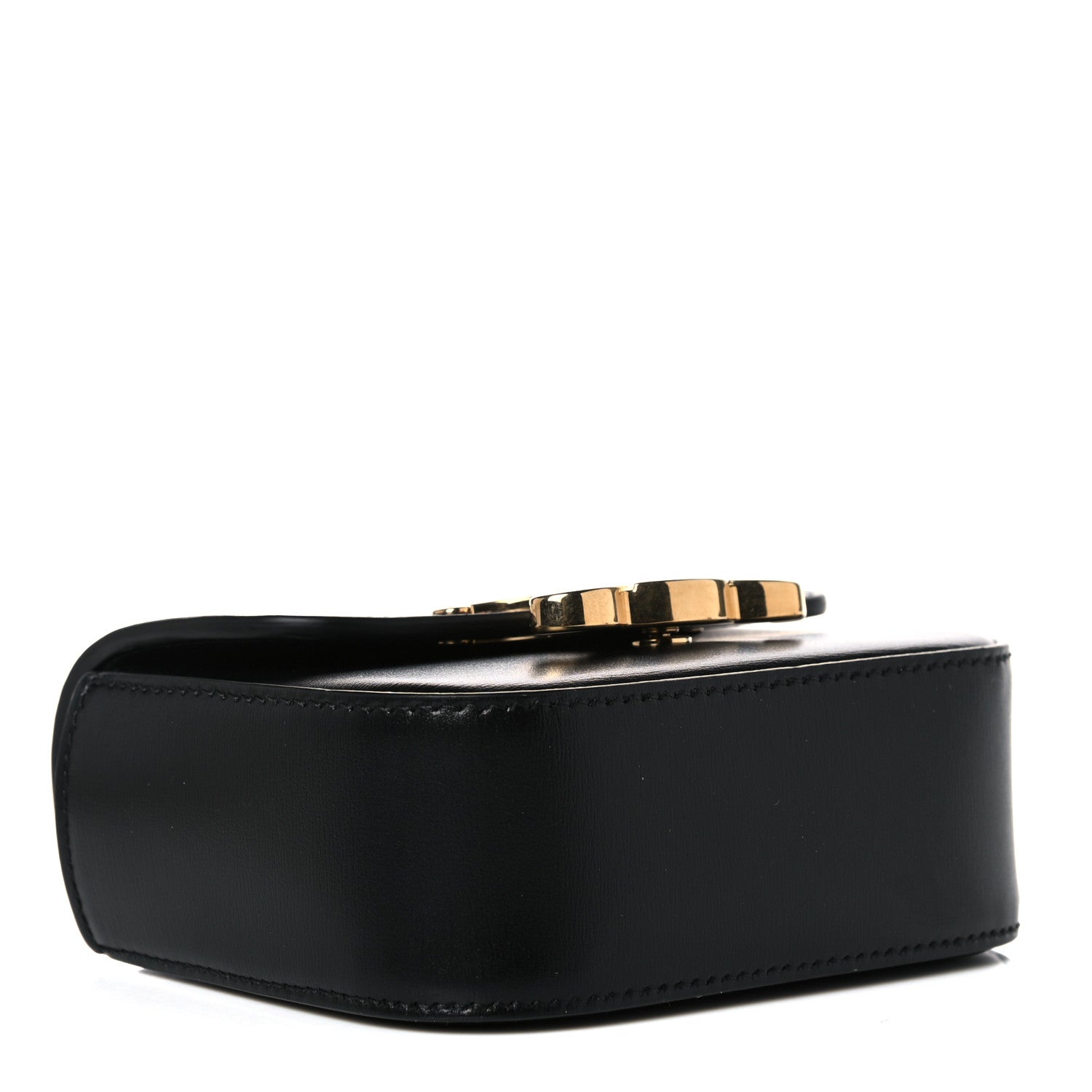 Celine Shiny Calfskin Mini Triomphe Black 4 of 10