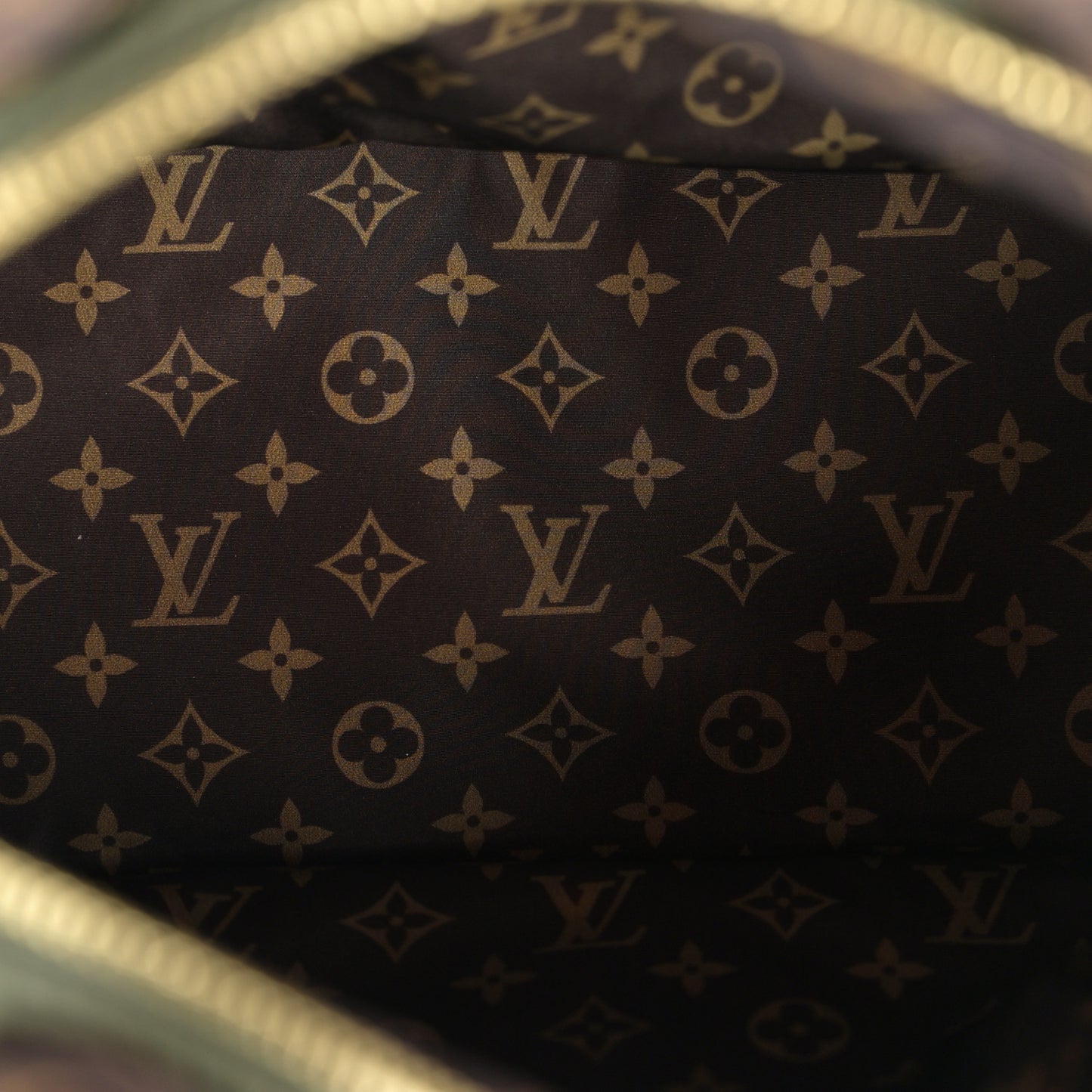 Econyl Mini Monogram Pillow Speedy Bandouliere 25 Khaki