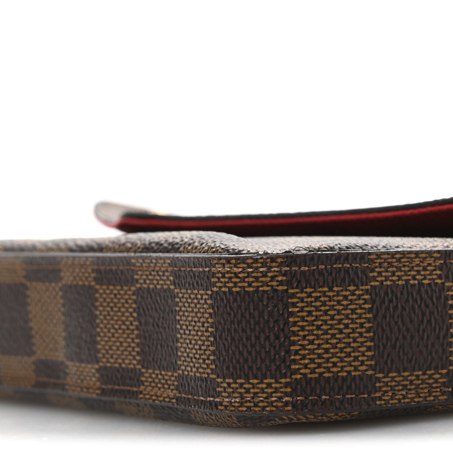 Damier Ebene Pochette Felicie Chain Wallet