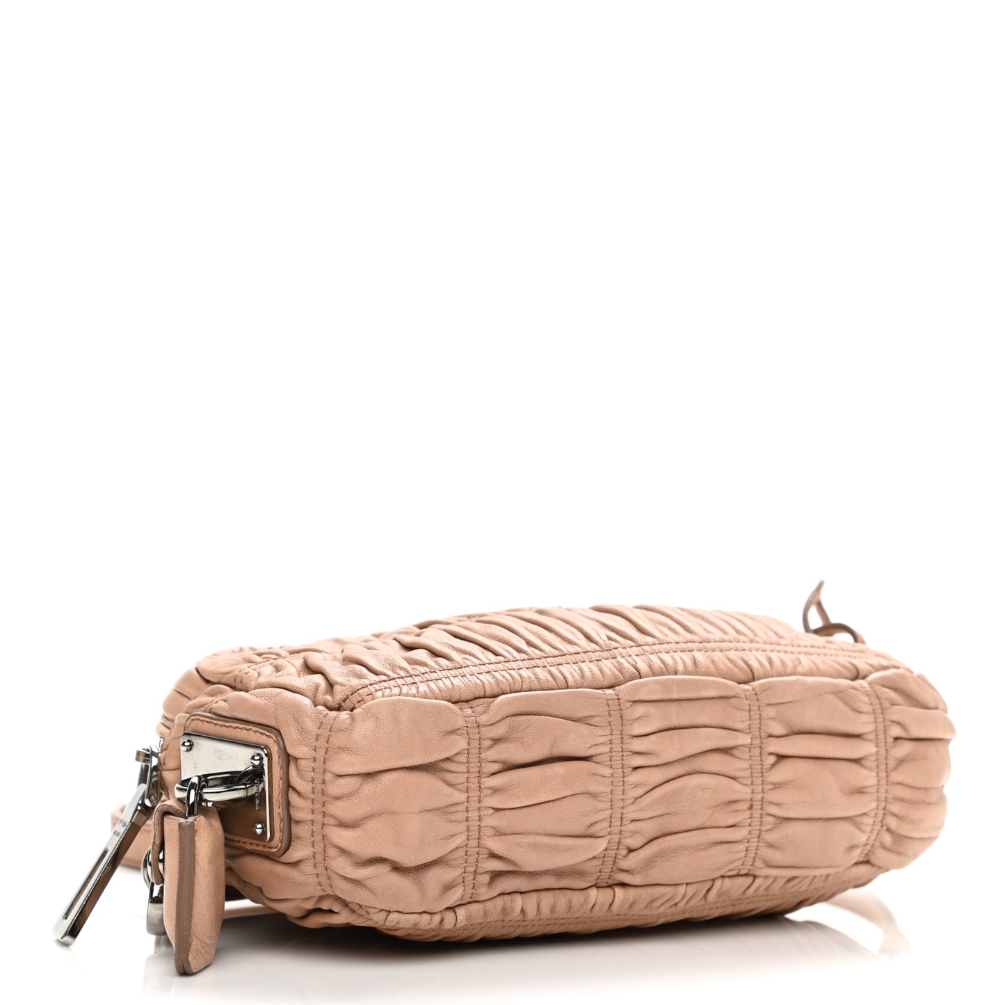 Nappa Gaufre Crossbody Bag Cammeo
