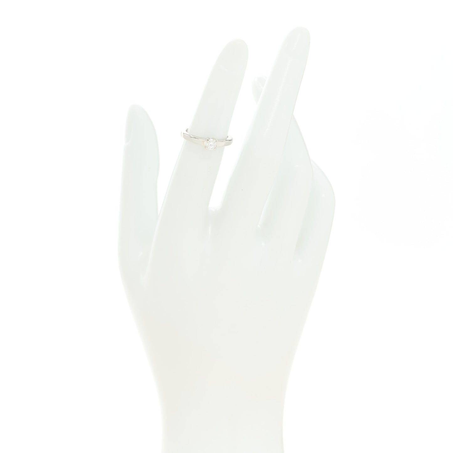Platinum .23ct Diamond Solitaire Engagement Ring 47 4 47 4