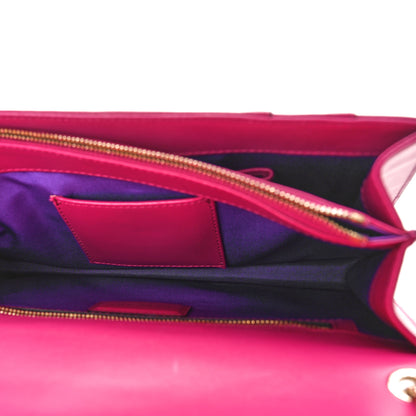 Bulgari Calfskin Serpenti Forever Shoulder Bag Pink 5 of 10