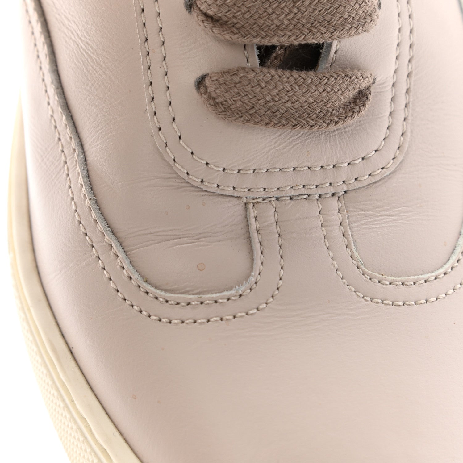 Hermes Calfskin Pegase Pop Quicker Sneakers 38 Beige Multicolor 11 of 13
