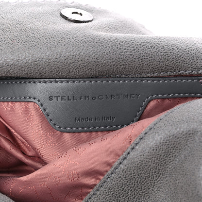 Stella McCartney Shaggy Deer Mini Falabella Fold Over Tote Light Grey 6 of 8