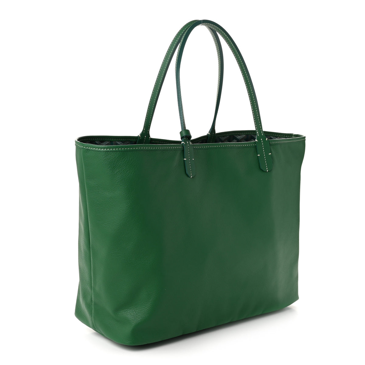 Goyardine Reversible Anjou PM Green