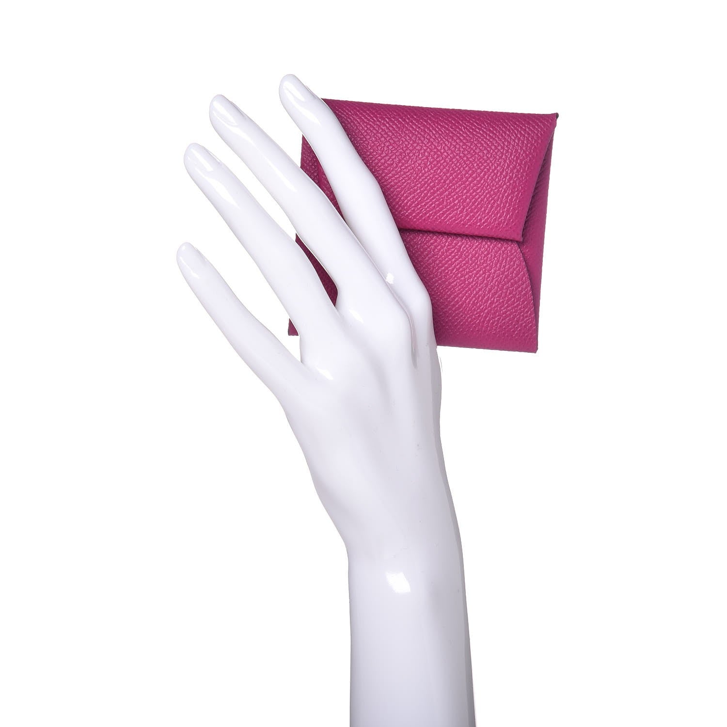 Hermes Epsom Bastia Coin Purse Rose Pourpre 2 of 8