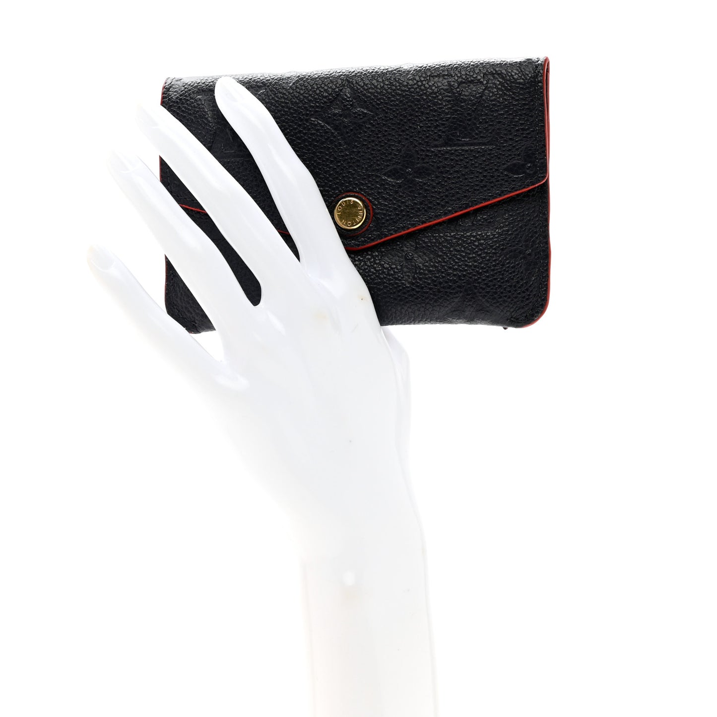 Empreinte Key Pouch Marine Rouge
