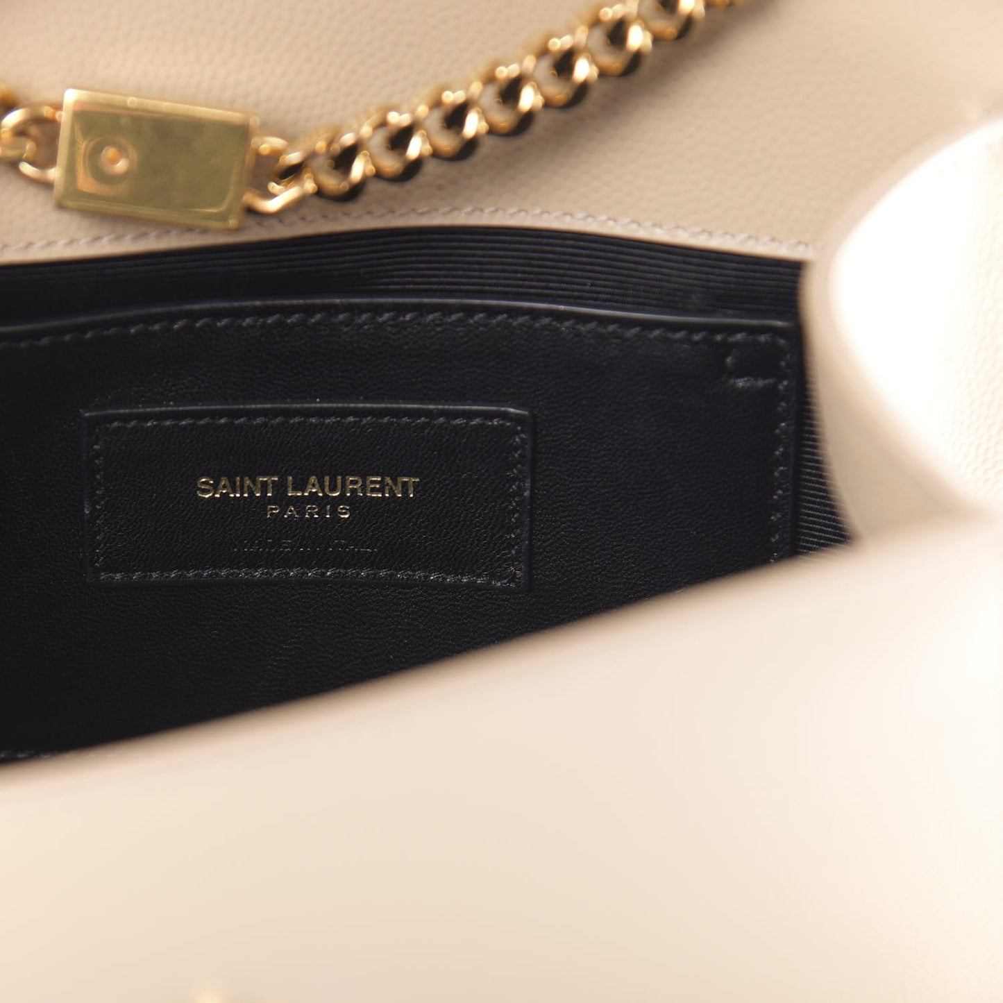 Grain De Poudre Small Monogram Kate Satchel Nude Powder