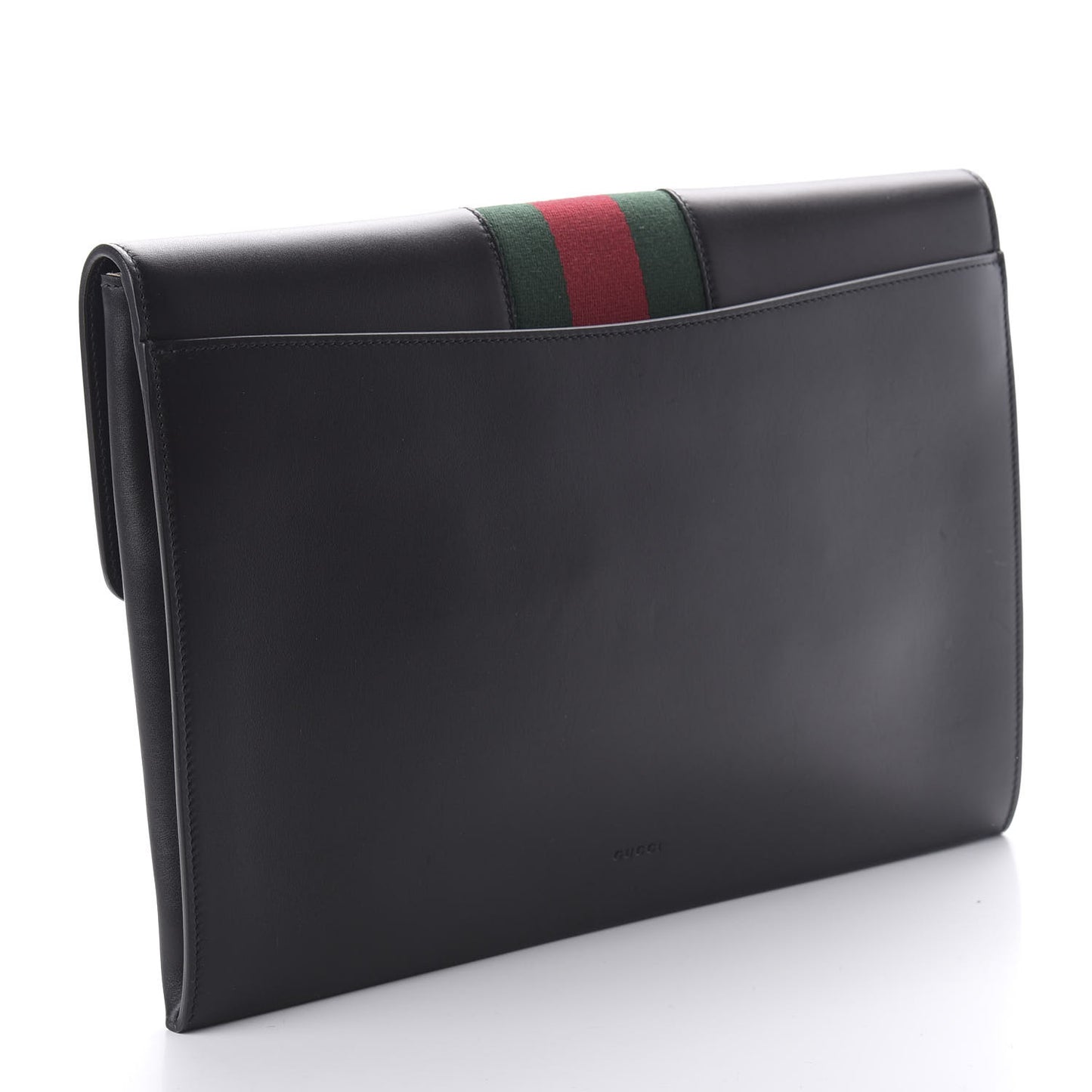 Calfskin Maxi Sylvie Clutch Black