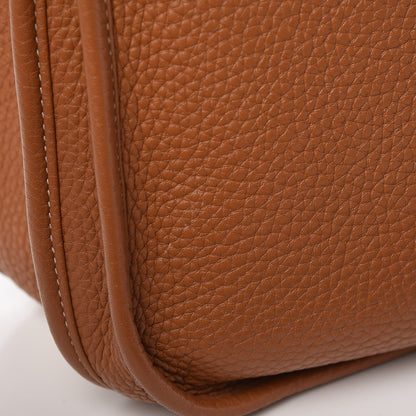 Hermes Taurillon Clemence Evelyne III GM Gold 10 of 11
