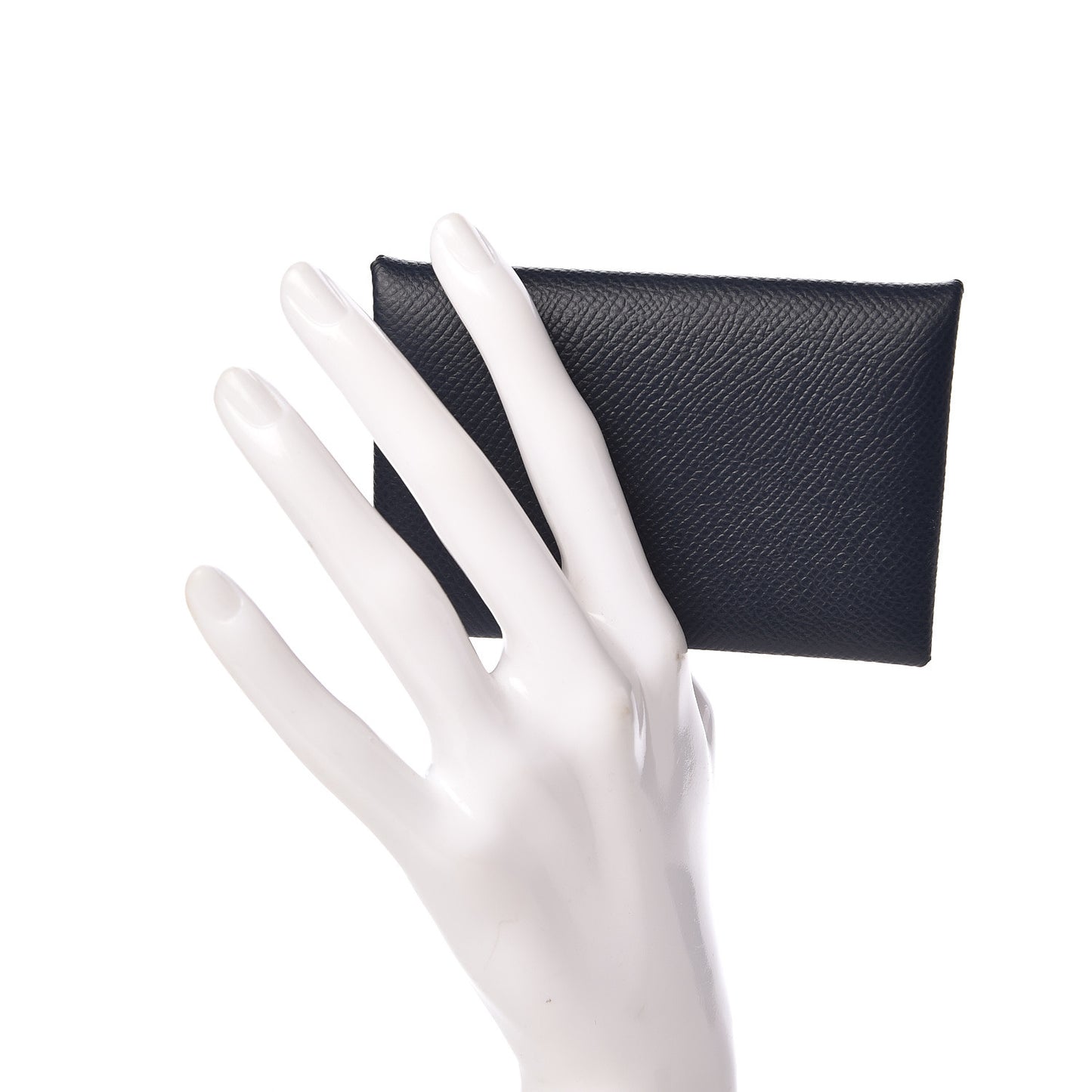 Epsom Calvi Card Case Bleu Nuit