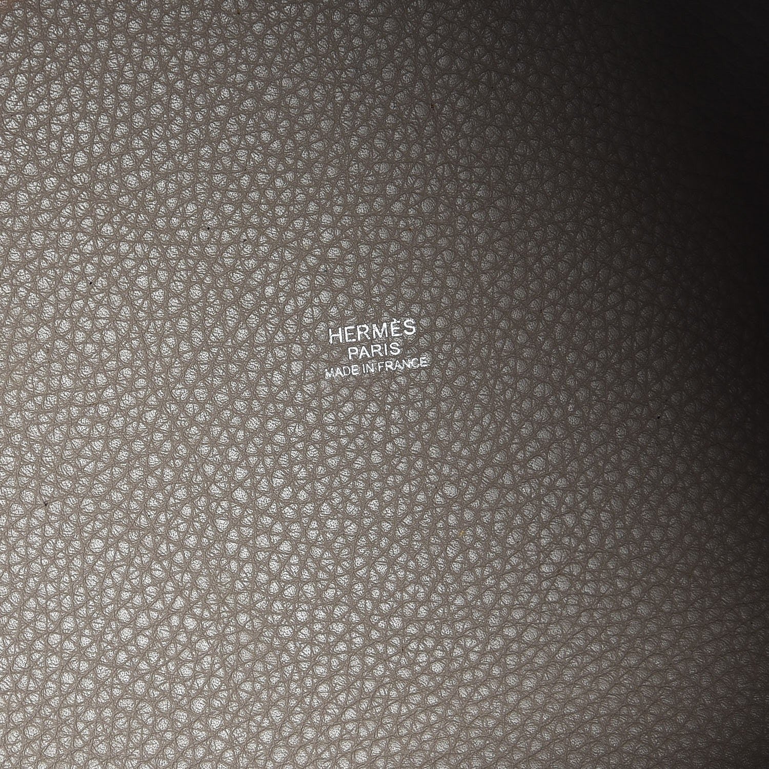 Hermes Taurillon Clemence Picotin TGM Gris Tourterelle 6 of 9