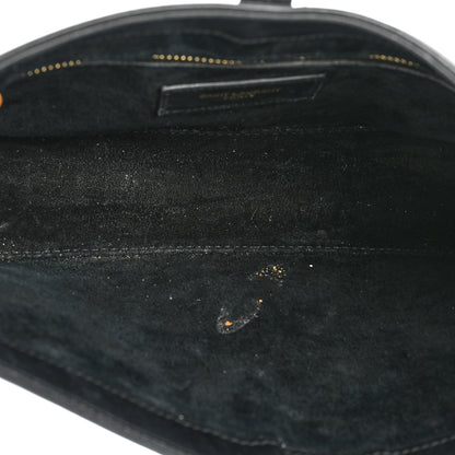 Saint Laurent Smooth Calfskin Le 5 A 7 Hobo Black 5 of 19