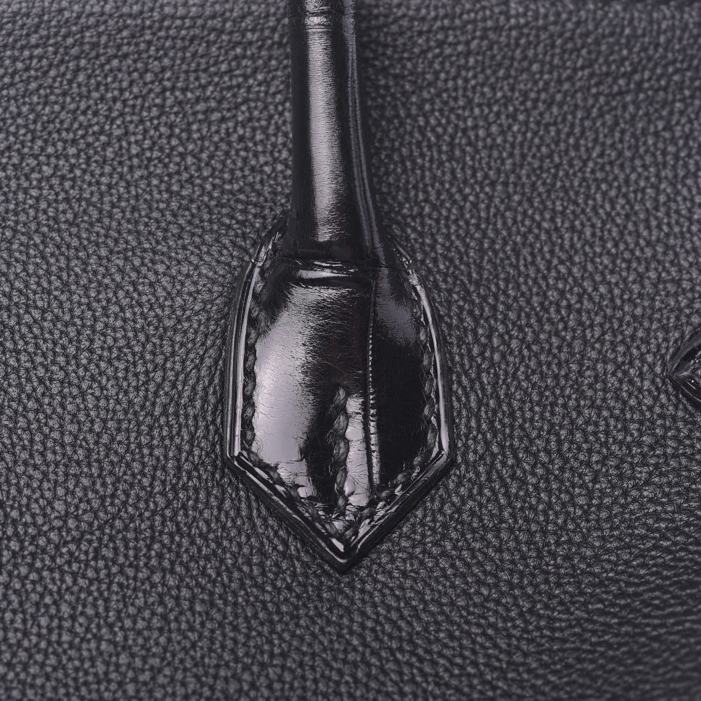 Taurillon Novillo Shiny Niloticus Crocodile Birkin Touch 25 Black
