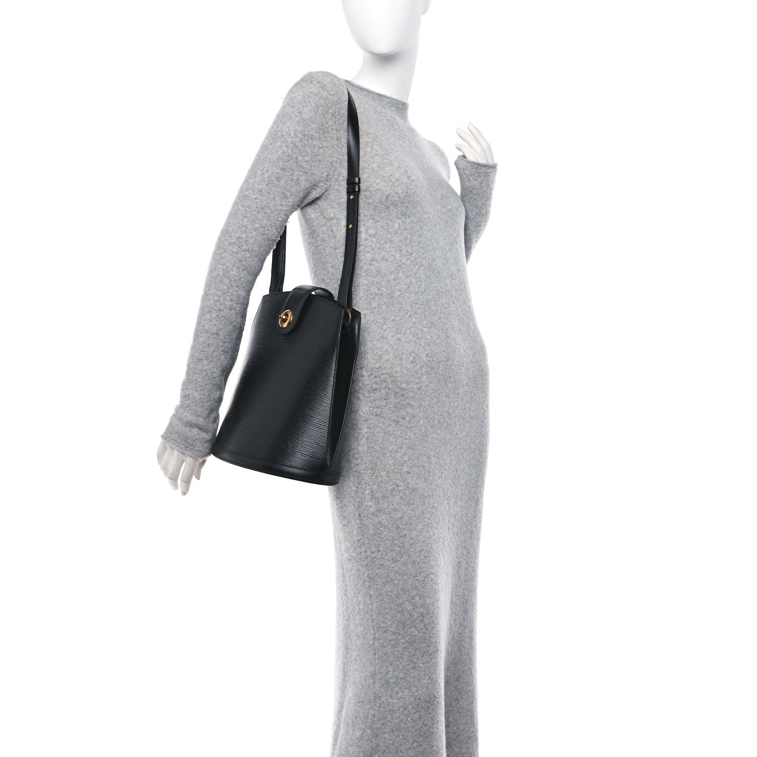 Louis Vuitton Epi Cluny Black 2 of 14