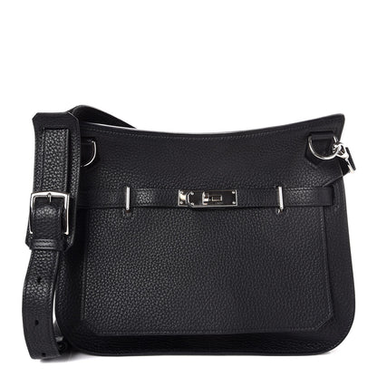 Hermes Taurillon Clemence Jypsiere 28 Black 1 of 7