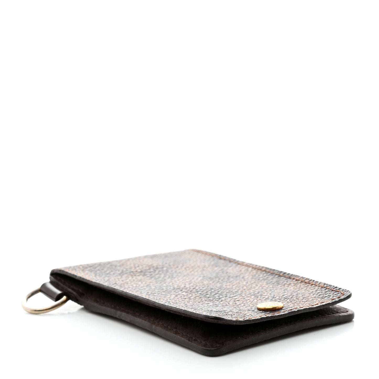 Damier Ebene Porte Carte ID Bandouliere