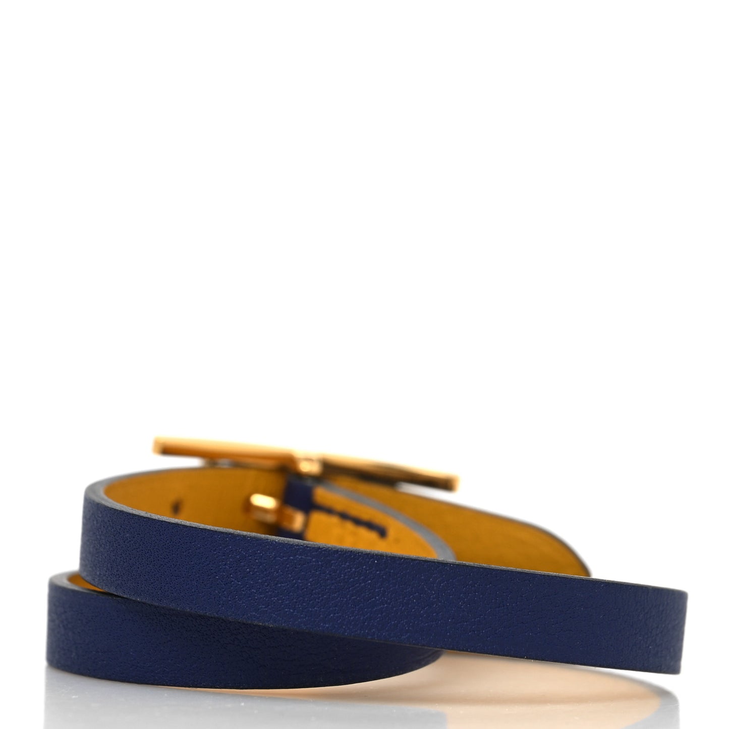 Swift Behapi Double Tour Bracelet T1 Bleu Encre Ambre