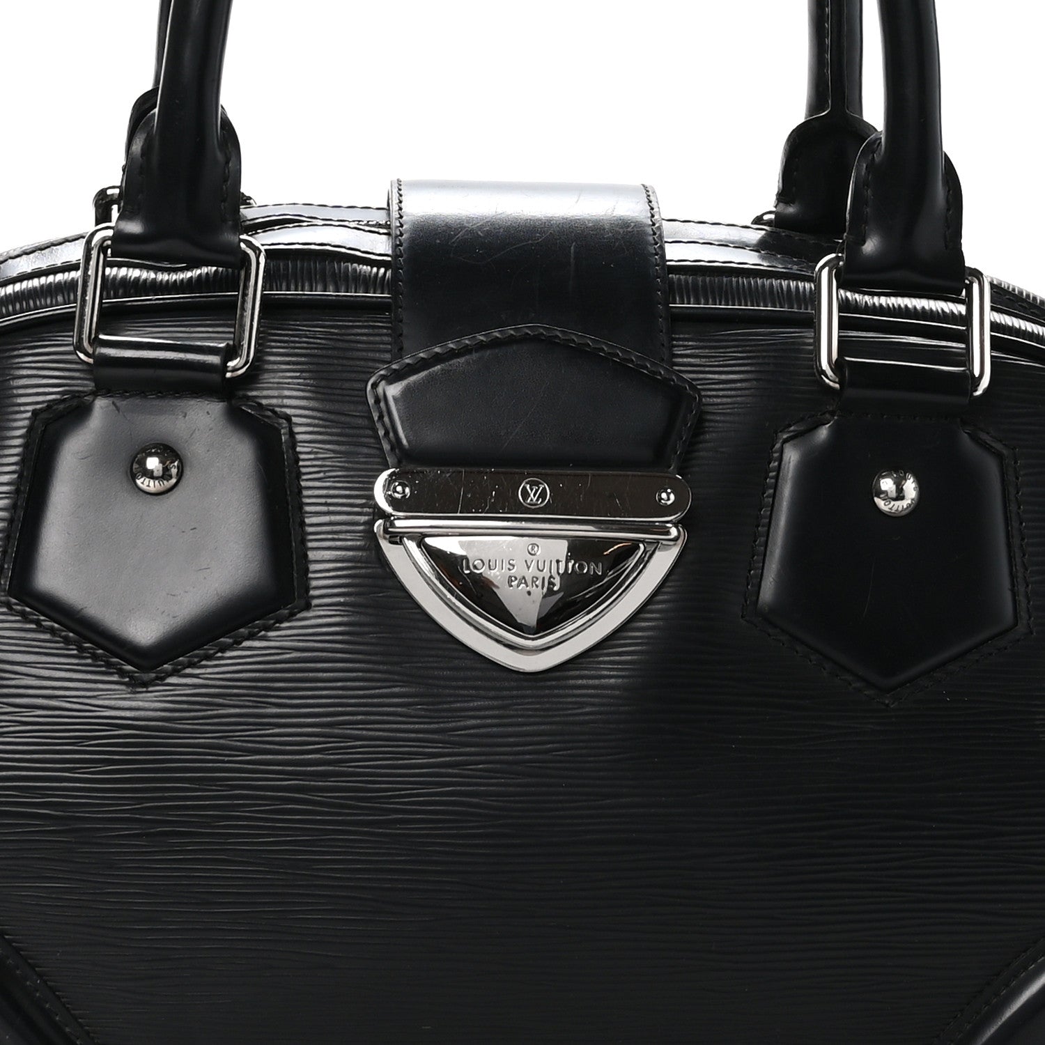 Louis Vuitton Epi Bowling Montaigne GM Black 7 of 12