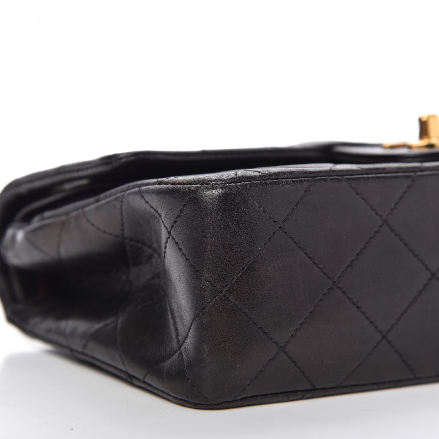 Chanel Lambskin Quilted Small Double Flap Black 6 of 11