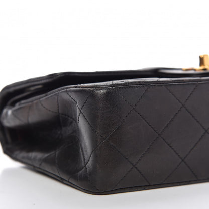 Chanel Lambskin Quilted Small Double Flap Black 6 of 11