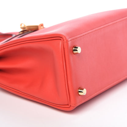 Hermes Swift Kelly Retourne 25 Rouge Tomate 38 of 41