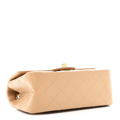 Chanel Aged Calfskin Quilted 2.55 Reissue Mini Flap Beige 4 of 10