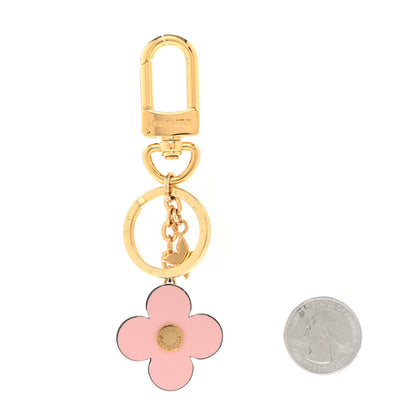 Louis Vuitton Monogram Blooming Flowers BB Bag Charm Key Holder Pink 2 of 6