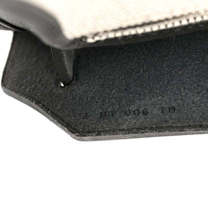 Hermes Toile H Berline Vache Hunter Herbag Zip PM 31 Black Ecru 8 of 13