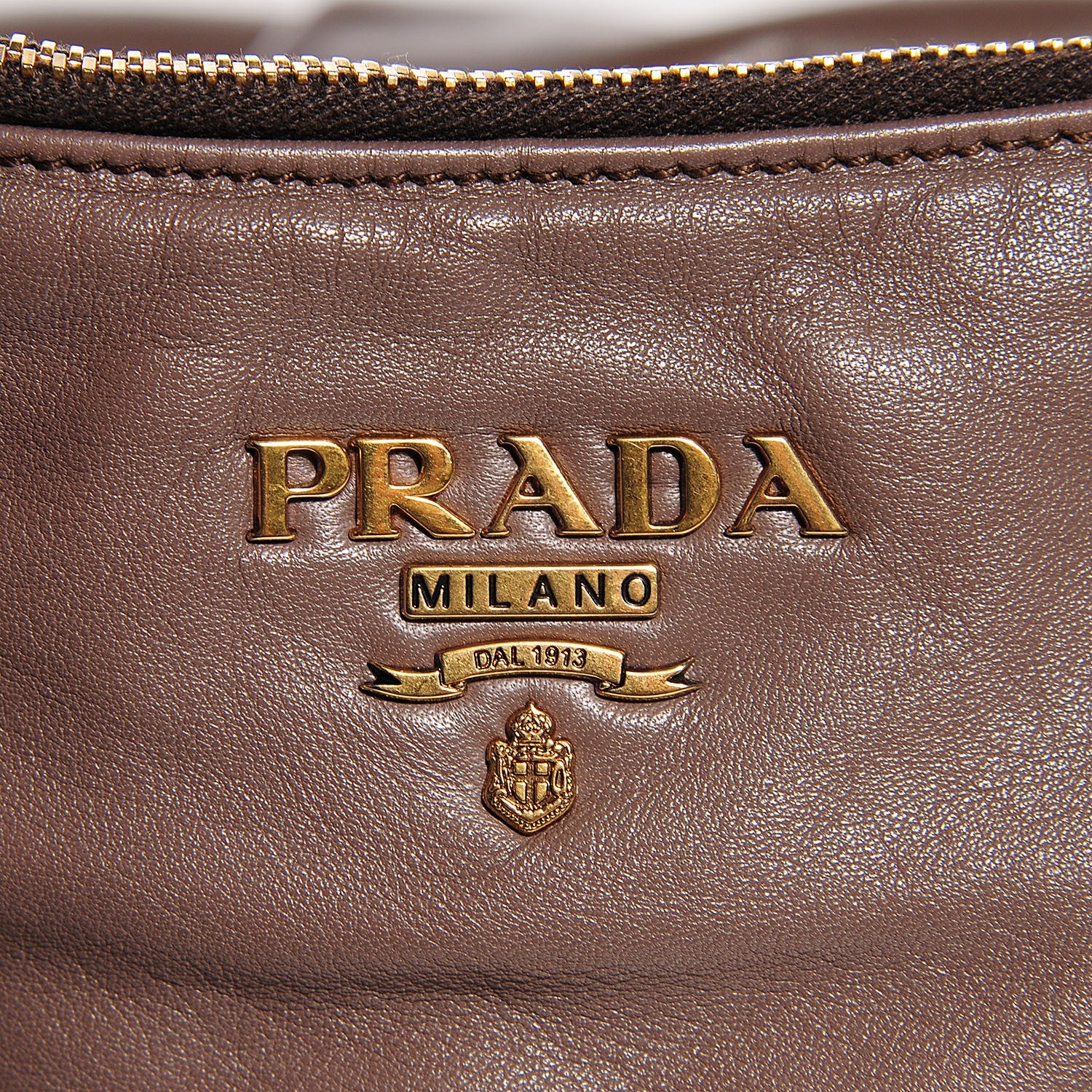 Prada Soft Calf Satchel Tote Bambu 7 of 11