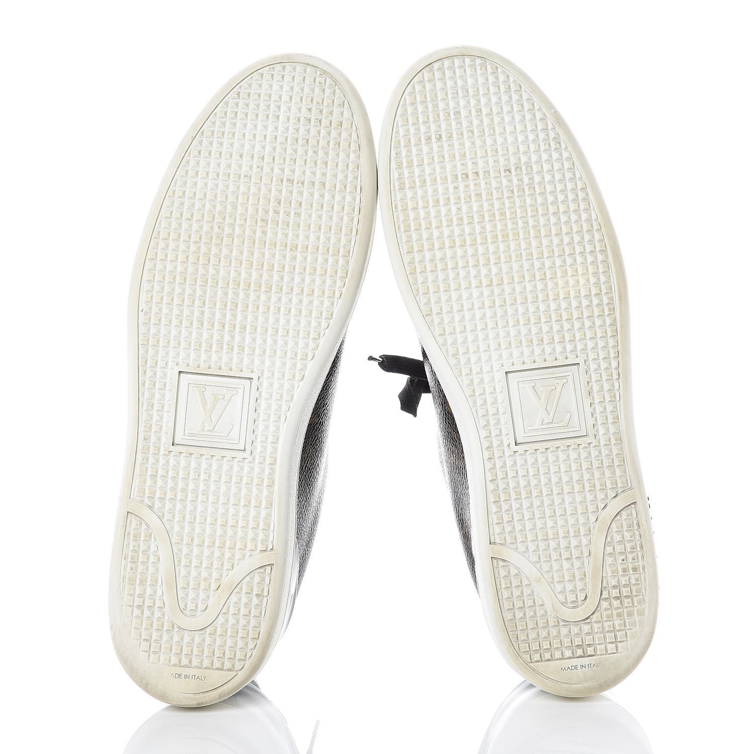 Louis Vuitton Patent Monogram Frontrow Sneakers 41 7 of 11