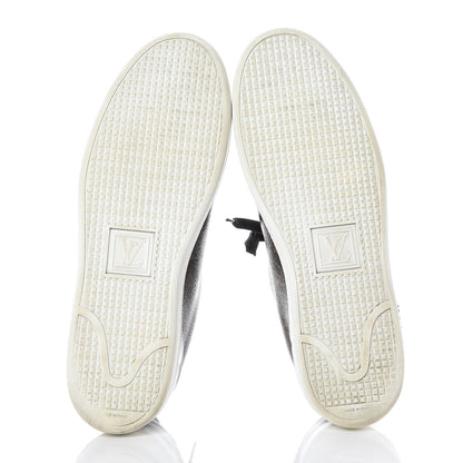 Louis Vuitton Patent Monogram Frontrow Sneakers 41 7 of 11