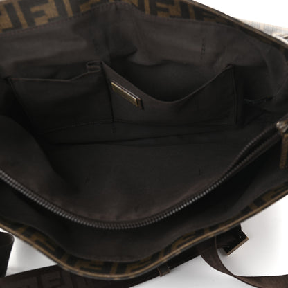 Fendi Zucca Spalmati Messenger Bag Tobacco 5 of 9