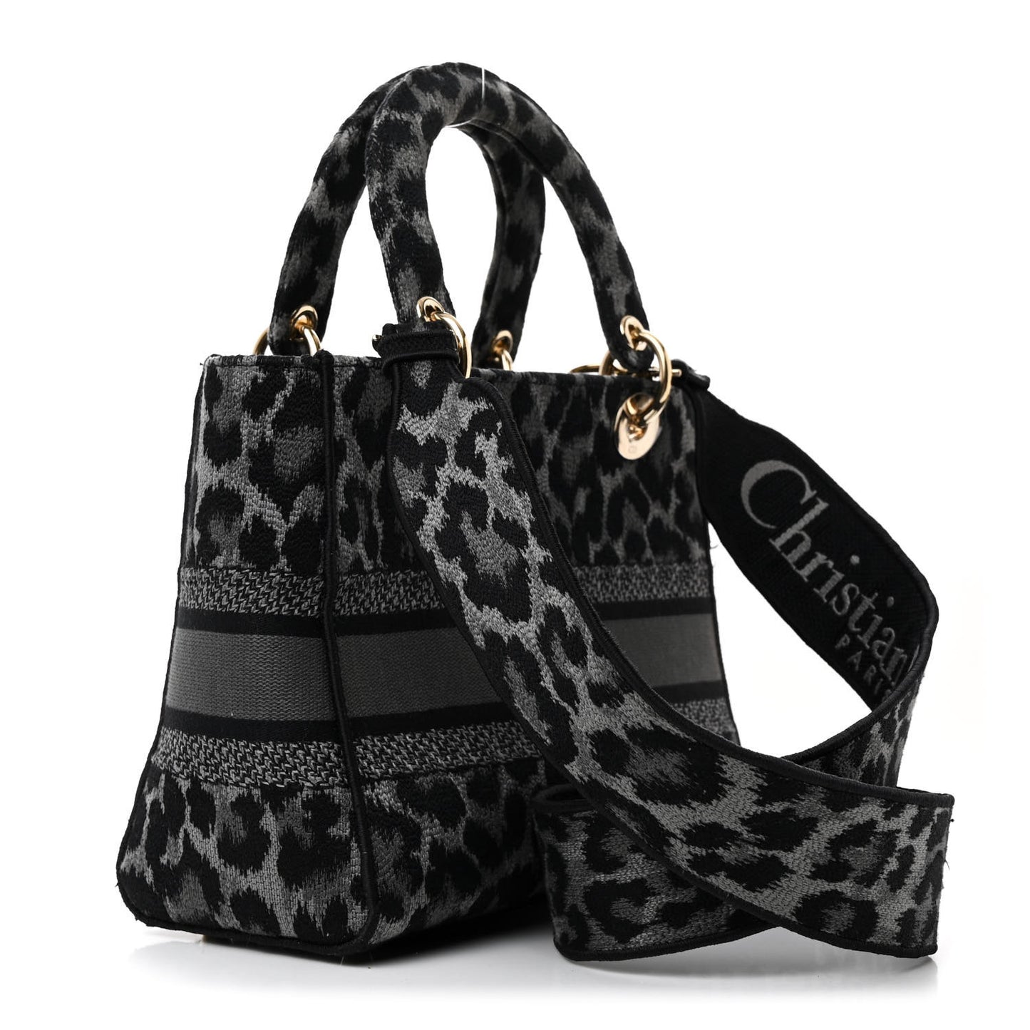 Canvas Mizza Embroidered Medium Lady D-Lite Gray