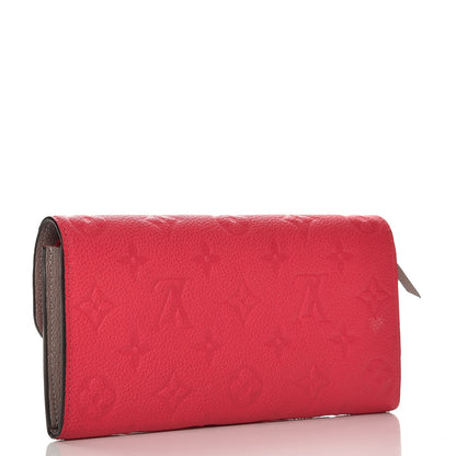 Louis Vuitton Empreinte Emilie Wallet Hot Pink 3 of 7
