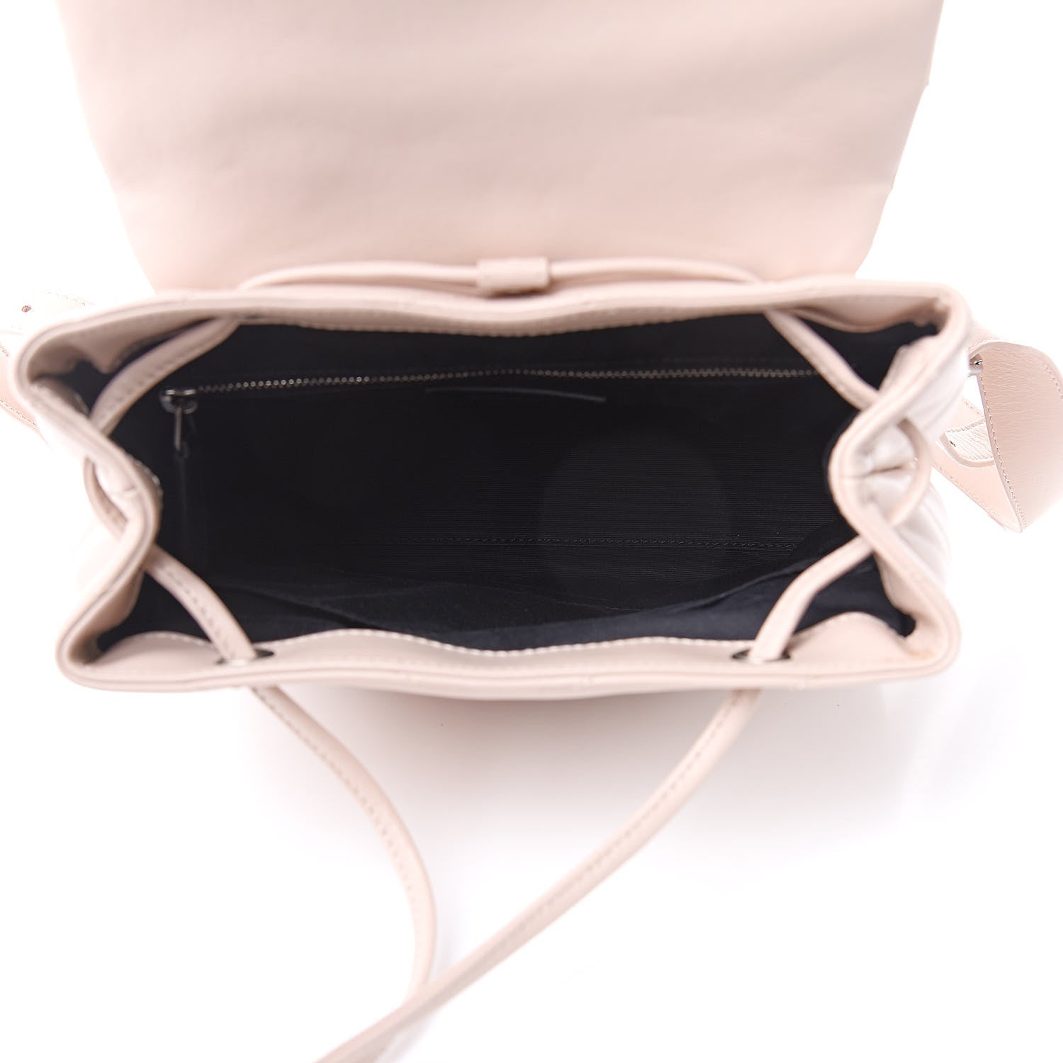 Saint Laurent Calfskin Y Quilted Monogram Small Loulou Backpack Marble Pink 5 of 11