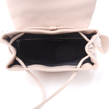 Saint Laurent Calfskin Y Quilted Monogram Small Loulou Backpack Marble Pink 5 of 11