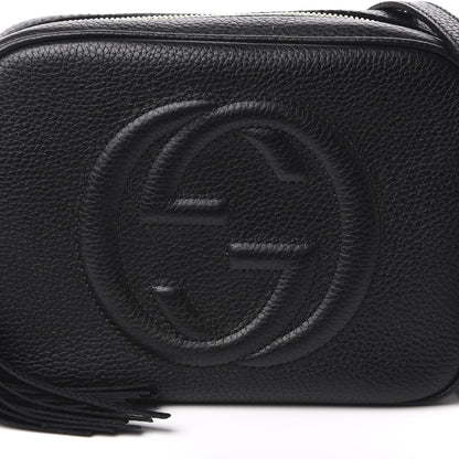 Gucci Pebbled Calfskin Small Soho Disco Bag Black 10 of 10
