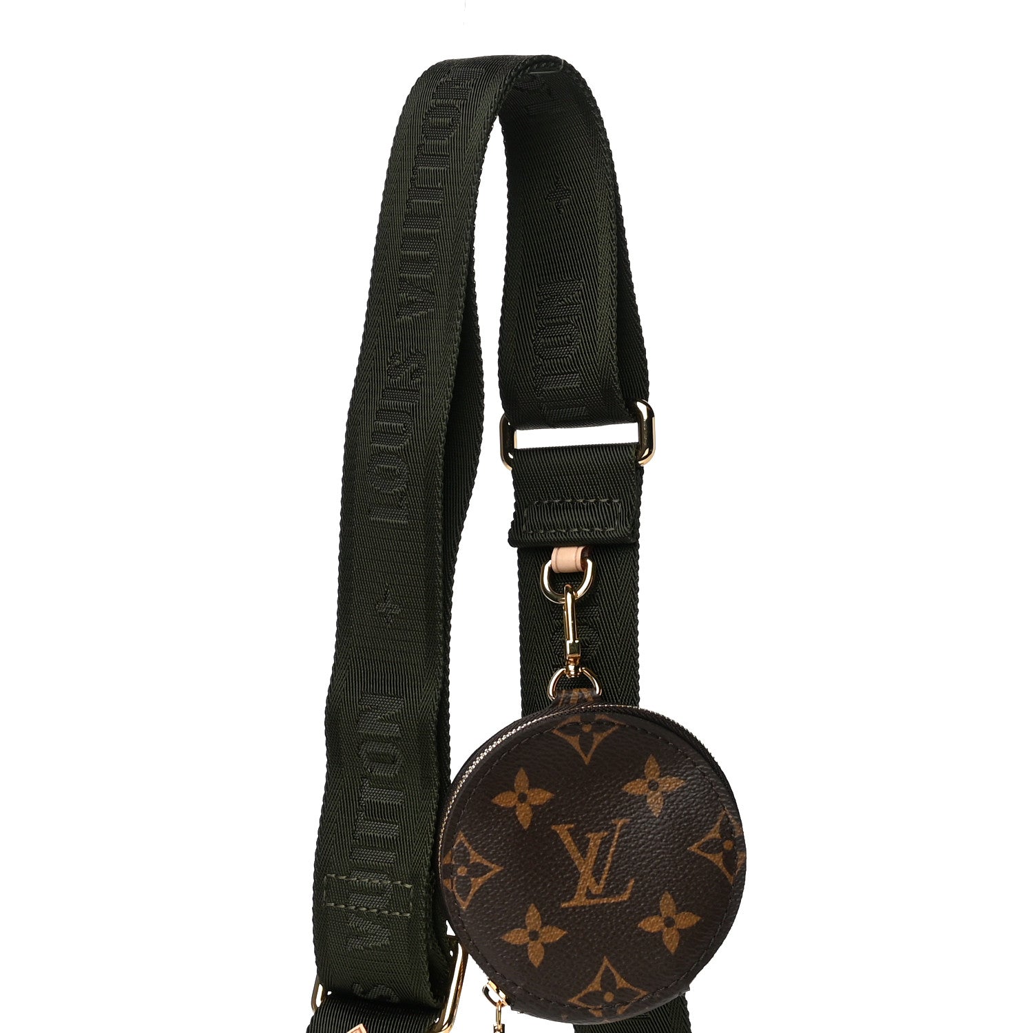 Louis Vuitton Monogram Multi Pochette Accessories Bandouliere Shoulder Strap Kaki 6 of 10